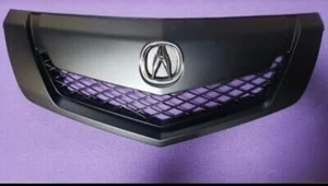 Fit NEW Acura TL 2009 2010 2011 Grill Grille 3in1 factory style Black W/ Emblem - Bild 1 von 1