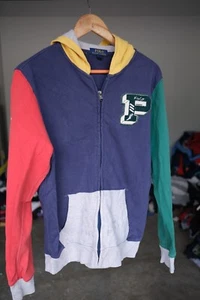 Polo Ralph Lauren Hoodie USA Letterman Patch Size XL Boys 18-20 - Picture 1 of 13