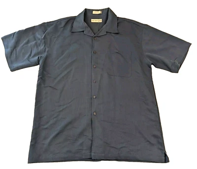 Eighty Eight Mens Shirt X-Large XL XXL 50 inch Chest Blue Short Sleeve Casual - Image 1 of 4