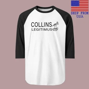 Collins Legitimus Corona e Martello Ascia Uomo Raglan Nero Taglia S-2XL - Foto 1 di 1