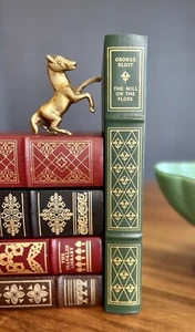 The Mill on the Floss by George Eliot Gilt Luxury Edition Franklin Library Green - Imagen 1 de 18