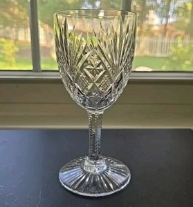 St. Louis STL20 Cut Crystal Claret Wine Glass 5 3/4" 1930s - Picture 1 of 8
