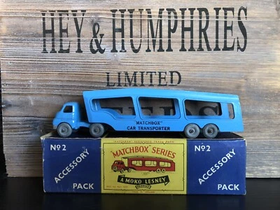 Matchbox Accessory Packs A-2A1.First Version VNM OVP von 1957 - Bild 1 von 4