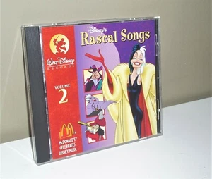 1996 Disney's Rascal Songs Volume 2 CD 8 Movie Songs - Imagen 1 de 5