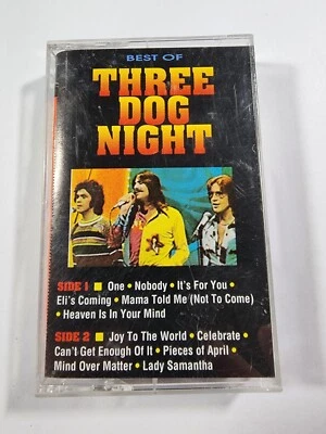 THE BEST OF - THREE DOG NIGHT CASSETTE  VG+ CS10 - Image 1 of 2