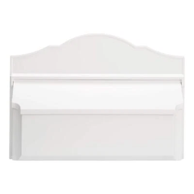 Buzón de pared colonial 16602 blanco Foto 1 de 4