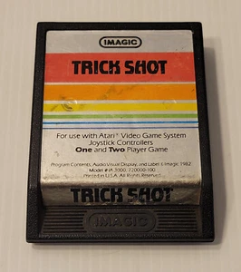 Trick Shot Atari 2600 Video Game Cartridge Imagic 1982 Used Untested - Picture 1 of 2
