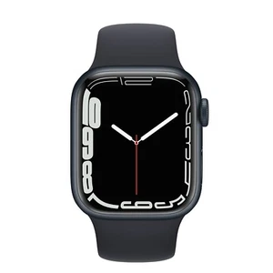 Apple Watch Series 7 41mm Cellular Aluminium mitternacht - zustand akzeptabel - Bild 1 von 3