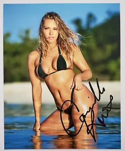 Camille Kostek Signed 8x10 Photo Sports Illustrated Swimsuit Super Model RAD - Picture 1 of 1