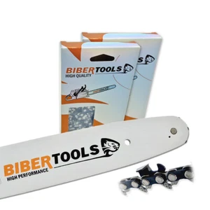 2 catene per sega + spada 30 cm 3/8" LP 1,3 mm 44 TG per Stihl 023 023 C 023  - Foto 1 di 5