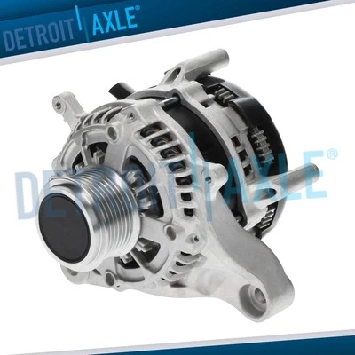 Alternador para Acura ILX TLX Honda CR-V L4 2.4L 135 amperios polea de 7 ranuras en el sentido de las agujas del reloj Foto 1 de 4