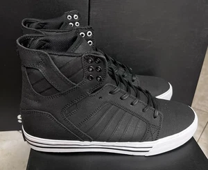 Supra Herrenschuhe Skytop schwarz/weiß/weiß - S18272 - Größe 9,5 - - Bild 1 von 6