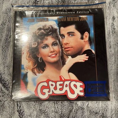 Grease 20th Anniversary Widescreen THX Laserdisc LD John Travolta  Foto 1 de 2