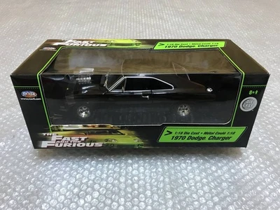 Fast Furious 1970 Dodge Charger FAST FURIOUS Diecast 1/18 JOY RIDE Minicar - Image 1 of 4