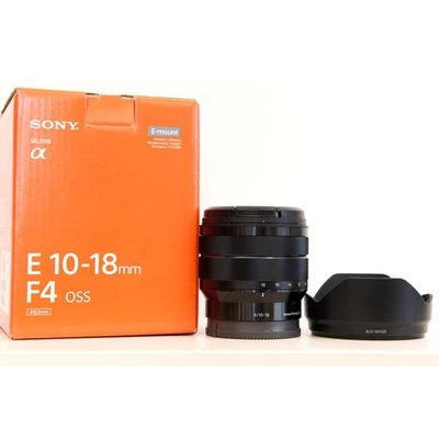 Lente Sony E 10-18mm F4 OSS SEL1018 Montura E Negra - Imagen 1 de 4