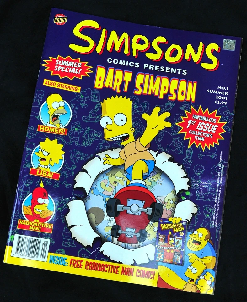 Simpsons Comics Presents Bart Simpson No. 1 2001 (Summer Special) - Image 1 of 1