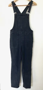 Madewell Damen Denim Zip Skinny Latzhose Gr. M schwarz Stretch Normcore #AA598 - Bild 1 von 11