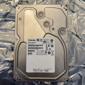 Toshiba MG04ACA600E 6TB 128MB Cache 7200RPM SATA3 6Gb 3.5 HDEPS10GHA51 - Picture 1 of 14