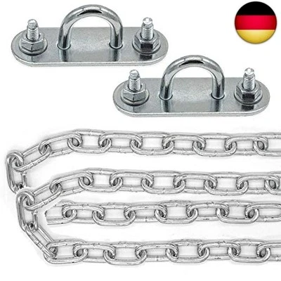 2 x 230kg Hängesessel Kette mit Deckenhaken - 100cm Aufhängung Boxsack Schaukel  - Bild 1 von 4