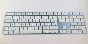 Apple Magic Keyboard A2520 Touch ID Numeric Keypad USB-c Cable Blue english - Zdjęcie 1 z 6