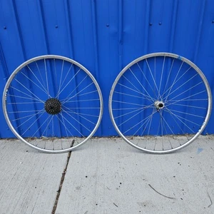 Shimano RSX 700c Wheelset, Rigida Rims, Presta, 100 / 126 mm, Rim Brake, QR - Picture 1 of 15