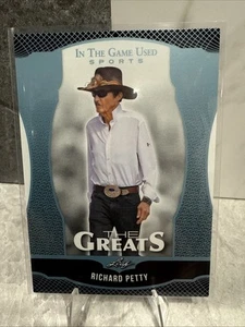 2024 Leaf In The Game Used Sports- Richard Petty THE GREATS Platinum #TG-35 - Picture 1 of 2