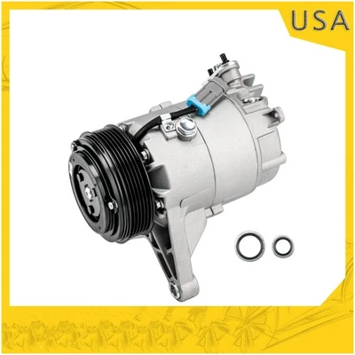 空调压缩机 59113 适用于 2007 - 2008 Saturn Aura 2007 - 2010 雪佛兰迈锐宝 — 第 1/4 张图片