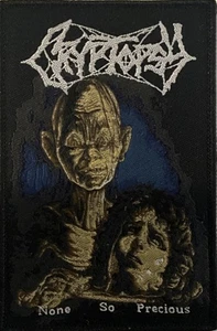 Cryptopsy - None So Vile [Precious] 3" x 4" Woven Patch [Death Metal] - Bild 1 von 2