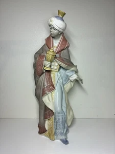 LLADRO Porcelana REY BALTASAR AÑOS 80 Hecho en España ENVÍO GRATUITO Leer y mirar - Imagen 1 de 10