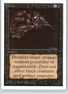 Terror - Unlimited Edition - LP - Magic MtG - Bild 1 von 2