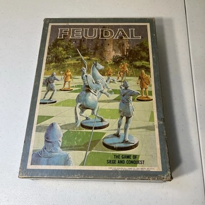 Feudal Avalon Hill 3M Juego de Estantería Tiempo Libre 1976 Casi Completo Falta 3 Foto 1 de 4