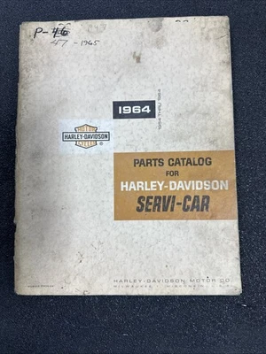 Catálogo de piezas de fábrica Harley Davidson 1954-1964 Servi-Car 99454-64 (b) Foto 1 de 4
