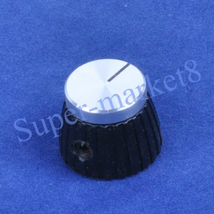 5 PIEZAS Amplificador Estilo Marshal Perno de Control con Parte Superior Plateada 1/4" - Imagen 1 de 2