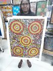 Sabina Nangala Gorey Aboriginal Artist  Bush Medicine Leaves  79-101Cm