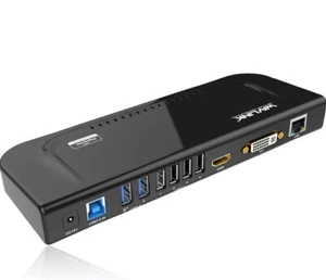Estación de Acoplamiento Universal Wavlink WL-UG39DK1 Doble 2K USB 3.0 (Caja Abierta) - Imagen 1 de 6