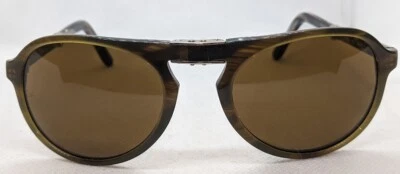 Gafas de sol plegables vintage Giorgio Armani GA 2522 verde tortuga 52 mm Italia Foto 1 de 4