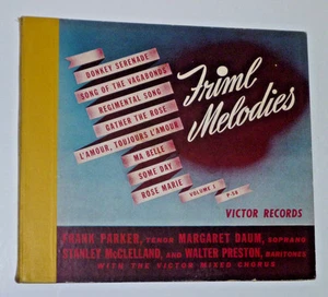 Friml Melodies - Parker Daum McClelland Preston - (3) 10" Shellacs - Victor P 58 - Picture 1 of 12