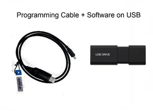 CB HAM RADIO ALINCO DX 10 / 135 USB PROGRAMMING CABLE & SOFTWARE PEN DRIVE - Picture 1 of 1