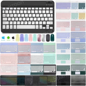 10" Bluetooth Keyboard / Mouse For Microsoft Surface Pro 9 8 7 6 5 4 3 Go 3 2 1 - Picture 1 of 275