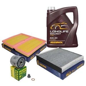 INSPEKTIONSPAKET mit ÖL FÜR AUDI A1 VW POLO 5 SKODA FABIA 3 SEAT 1.0 TSI - Bild 1 von 1