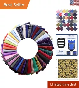 Eleganti fazzoletti uomo assortiti con tasca porta quadrata - 40 disegni - Foto 1 di 9