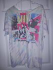 THE WHO 25th Anniversary Tour T-shirt (XL)  Cut Neckline Retro Tie-dyed 
