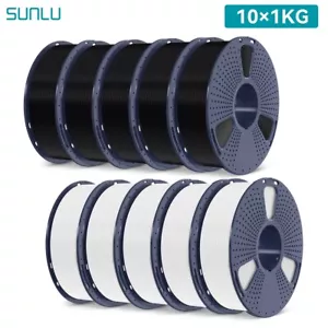 SUNLU 1,75MM ASA PVB PLA + PLA + 2.0 PETG SILK ABS EABS Filament 10 szpulek - Zdjęcie 1 z 138