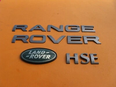 03 04 05 06 07 08 09 10 11 12 RANGE ROVER HSE EMBLEMA TRASERO LOGOTIPO INSIGNIA SIGNO A42064 Foto 1 de 4