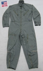 DE COLECCIÓN 1968 US AIR FORCE USAF MONO MONO TRAJE DE VUELO EE. UU. MEDIANO PARA HOMBRE - Imagen 1 de 10