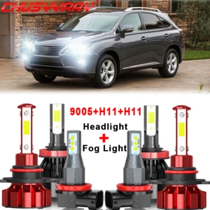 para for Lexus RX350 2010-2015 faro LED + Kit combinado de luces antiniebla - Picture 1 of 12
