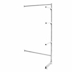 Anbauregal zu Kragarmregal - Gesamt-Maße BxTxH 1030x450x1950 mm - Bild 1 von 2