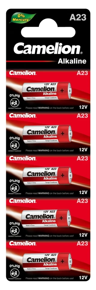 15 x Camelion A23 12V Batterie Knopfzelle MN21 L1028 23GA LRV08 - 3 x 5er  - Bild 1 von 1