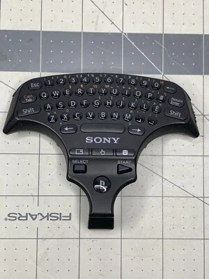 Sony PlayStation 3 PS3 CECHZK1UC Wireless Keypad Keyboard Controller (A4) - Image 1 of 4