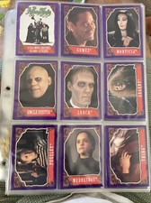 1991 TOPPS THE ADDAMS FAMILY MOVIE TRADING CARDS Complete set +11 Stickers NM